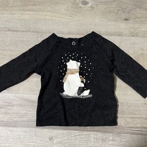 Carter's Long Sleeve with Bear Design